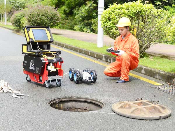 禄丰管道机器人检测