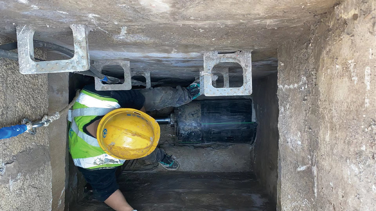 禄丰HDPE短管内衬法